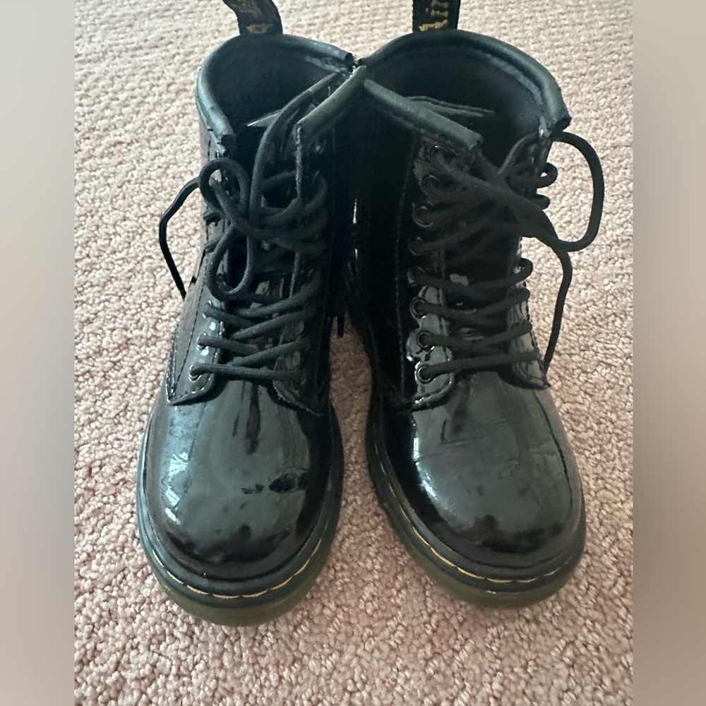 Dr. Martens Kids Black Boots